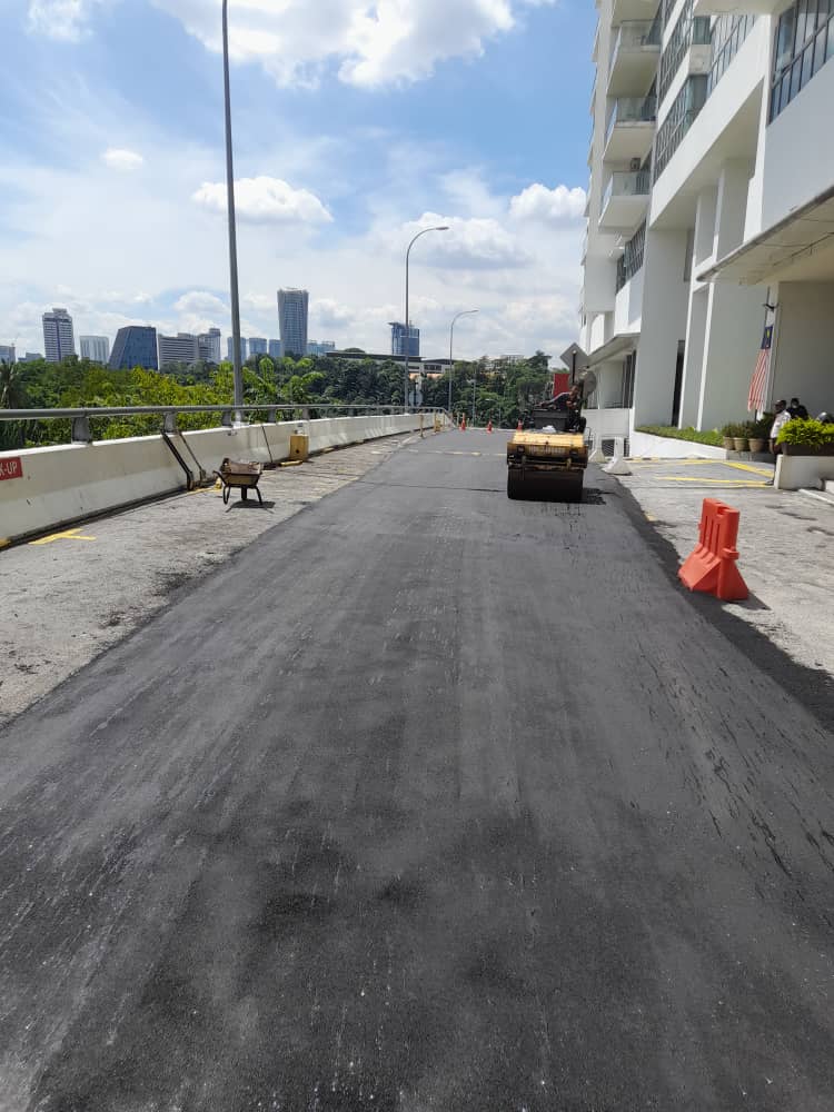 Premix Road Construction